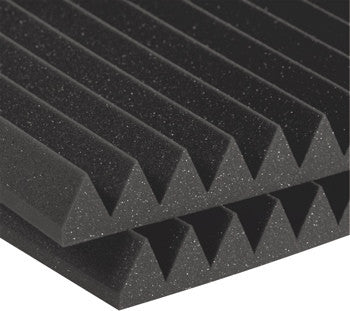 Auralex 2 Studiofoam Wedges (2x2 12-pack, Charcoal)